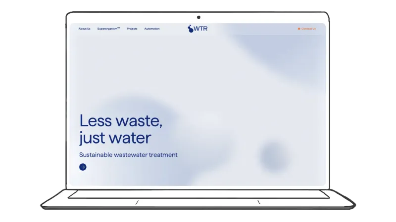 Less waste, just water